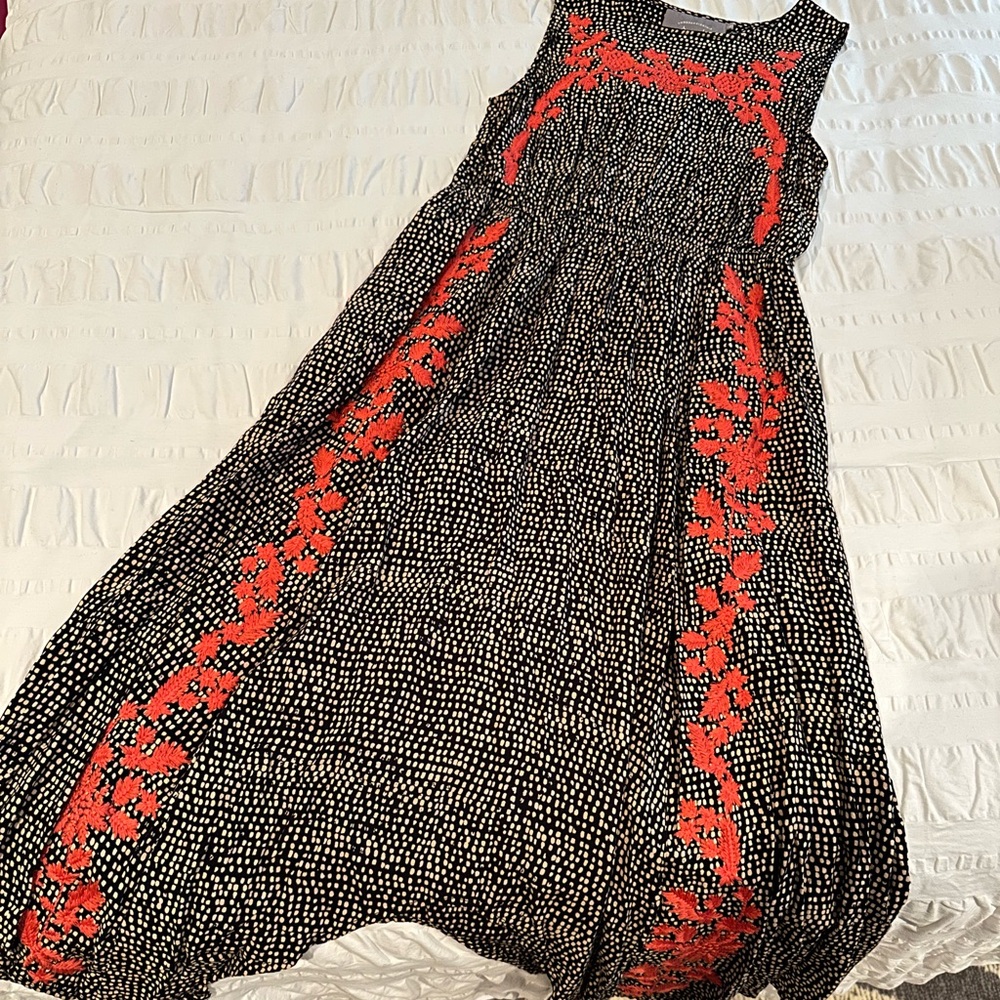 Anthropologie midi dress
